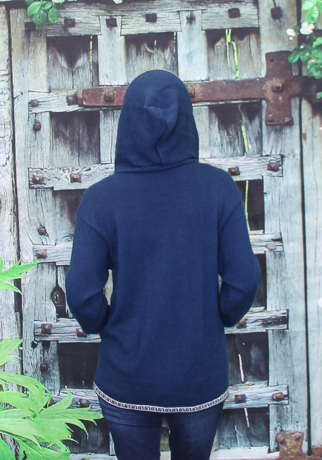 Alpaca "Hindu" Hooded Sweater 120700