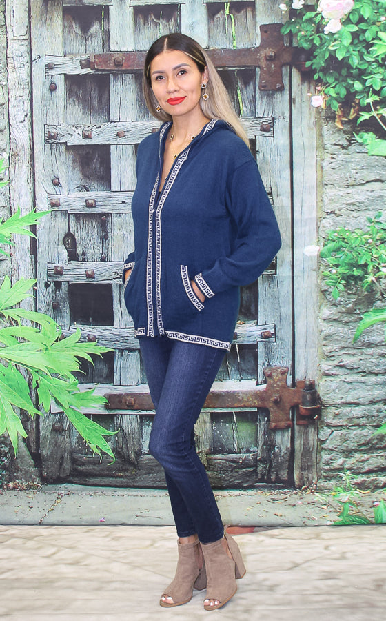 Alpaca "Hindu" Hooded Sweater 120700