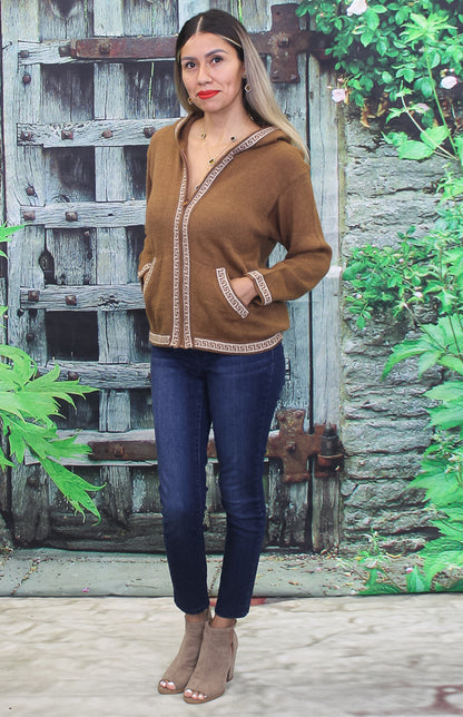 Alpaca "Hindu" Hooded Sweater 120700