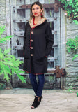 Ubu Khaki/Black Reversible Raincoat  F1428S