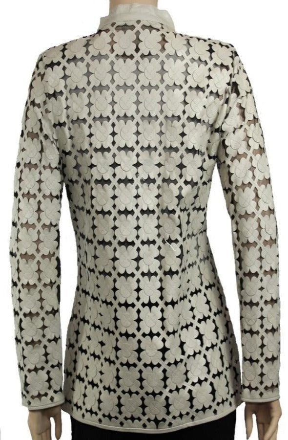 Black, Bronze, Ivory, Jackets, Leather, Long Sleeve - August Brock Fashions