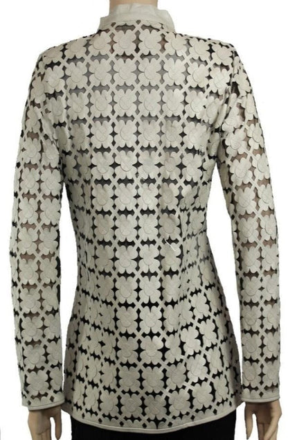 Black, Bronze, Ivory, Jackets, Leather, Long Sleeve - August Brock Fashions