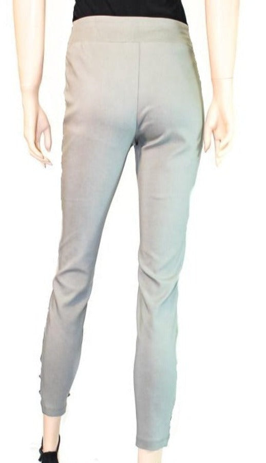 Green, Pants, Slip-on, Straight leg, Tan, White - August Brock Fashions
