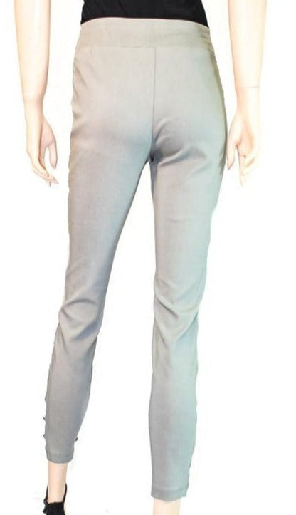 Green, Pants, Slip-on, Straight leg, Tan, White - August Brock Fashions