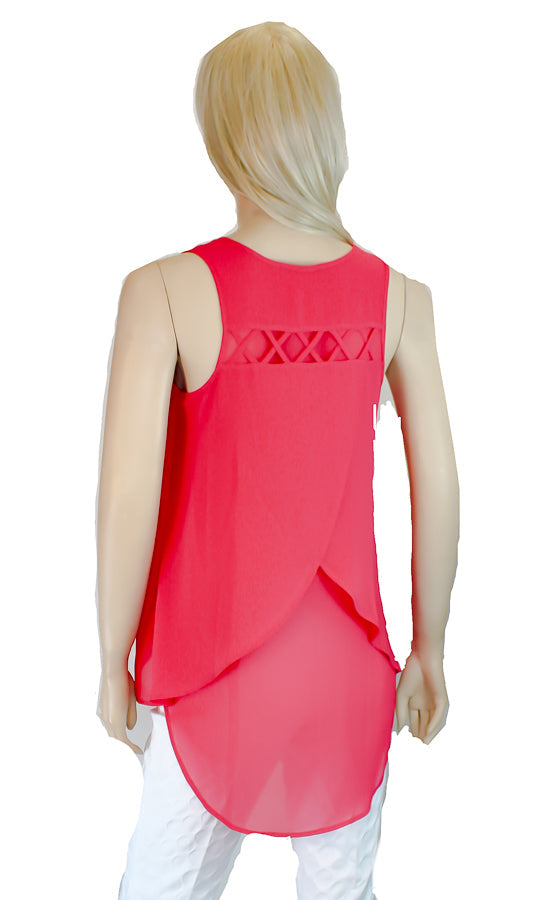 inventory, Pink, Sleeveless, Tanks, Tops - August Brock Fashions