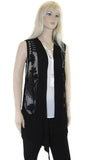 Black, inventory, Lace, Sleeveless, Vests - August Brock Fashions