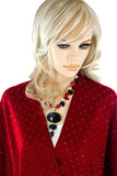 Bling Studded Cashmere Cape