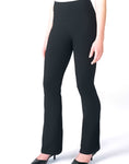 Black, Full leg, Leggings, Pants, Slip-on, Stretch fabric - August Brock Fashions