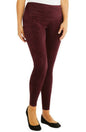 Clearance, Grey, Leggings, Pants, Slip-on, Stretch fabric, Wine - August Brock Fashions