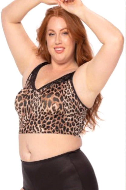 Animal print, Cami Shapewear, Lace, Leopard, New A, Shapewear - August Brock Fashions