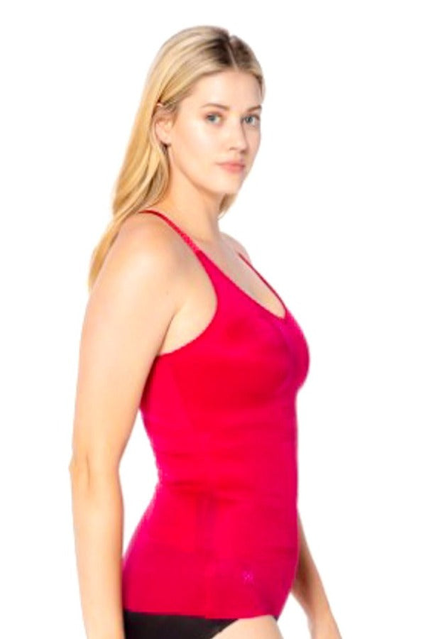 Cami Shapewear, New A, Pink, Shapewear - August Brock Fashions