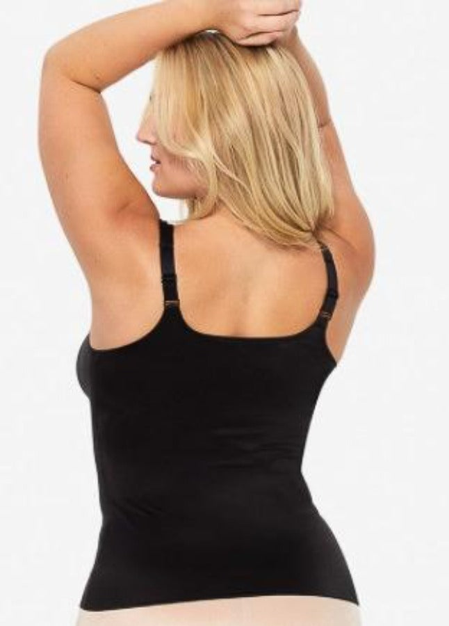 Black, Brown, Cami Shapewear, inventory, Pale, Polka dots, Print, Shapewear, White - August Brock Fashions