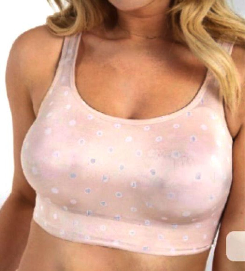 Black, Cami Shapewear, inventory, Ivory, Pale, Polka dots, Print, Shapewear - August Brock Fashions