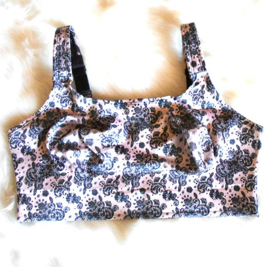 Black, Cami Shapewear, inventory, Ivory, Pale, Polka dots, Print, Shapewear - August Brock Fashions