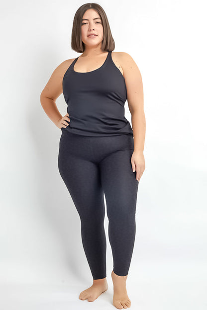 Activewear, Animal print, Black, inventory, Leggings, Print, Slip-on, Stretch fabric, Yoga - August Brock Fashions