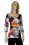 inventory, Long Sleeve, Multi-color, Print, Tops, Transfer - August Brock Fashions