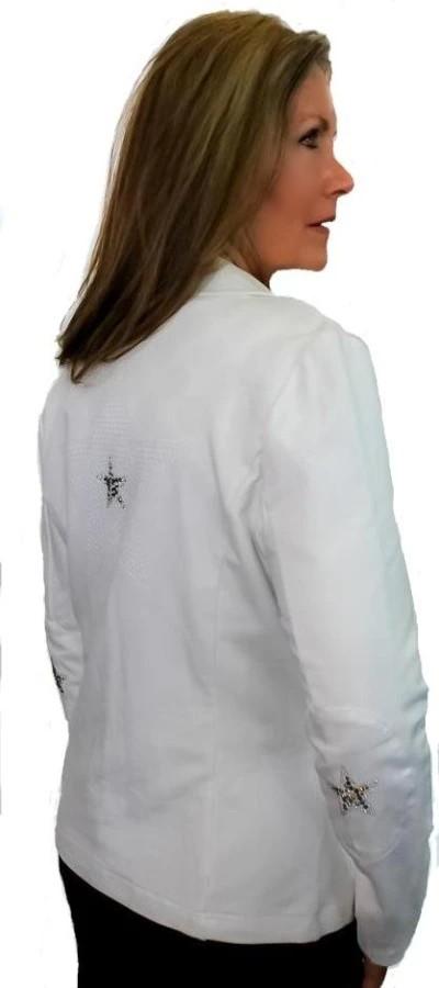 inventory, Jackets, Rhinestone, Sequin, Studs, White - August Brock Fashions