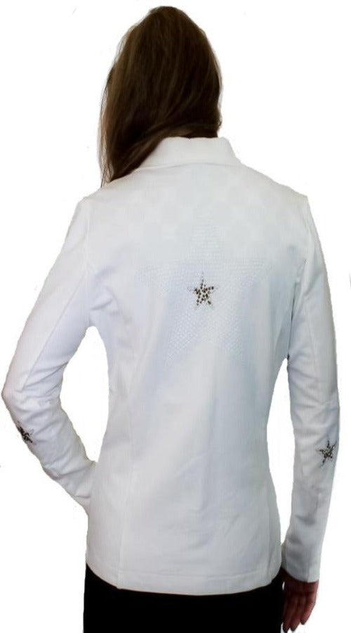 inventory, Jackets, Rhinestone, Sequin, Studs, White - August Brock Fashions
