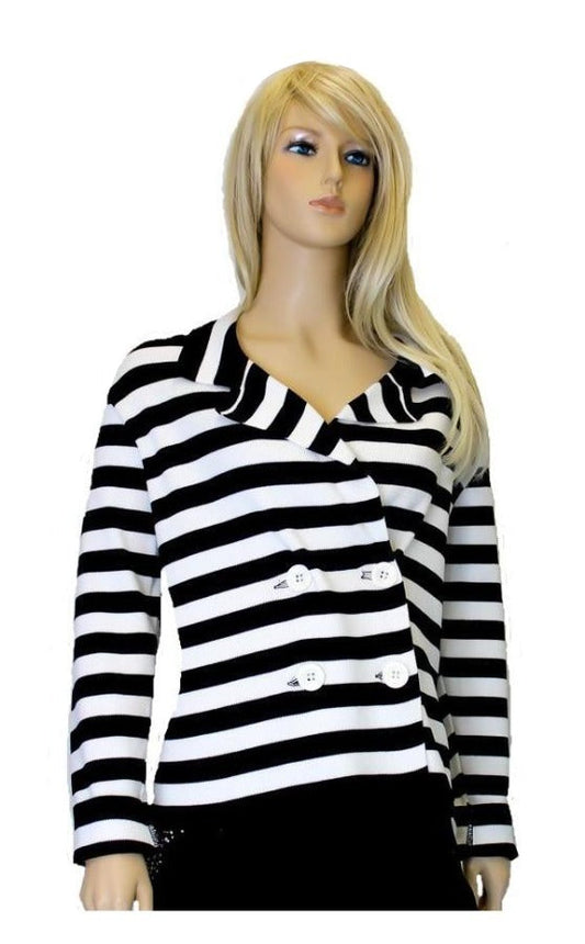 Black, Black & White, inventory, Jackets, Transfer, White - August Brock Fashions