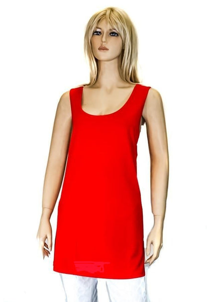 inventory, Red, Sleeveless, Tops - August Brock Fashions
