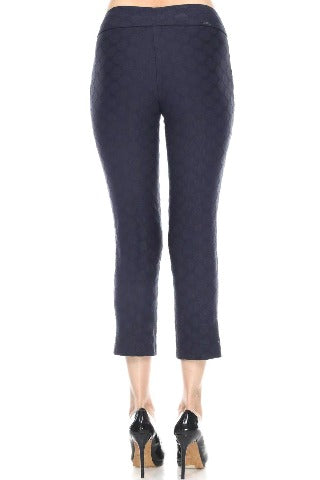 Blue, Clearance, Navy, Pants, Print, Slip-on, Straight leg - August Brock Fashions