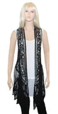 Black, inventory, Ivory, Sheer, Sleeveless, Vests - August Brock Fashions